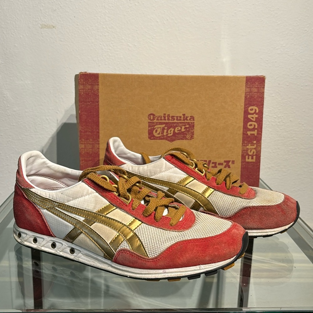 Asics Onitsuka Tiger Limberup Asian white/gold 10 vintage